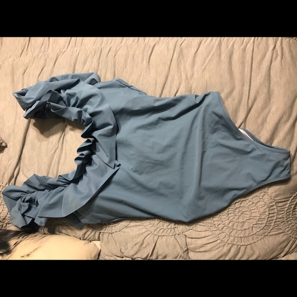 Blue swimsuit - Picture 1 of 2